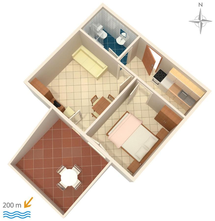 Apartments With A Parking Space Potocnica, Pag - 4096 Stara Novalja Exterior foto